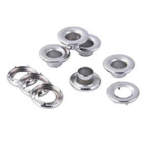 Cilet ciplets נירוסטה ציפוי עפעפיים צבעוניים עבור תיקים בבגד כובעים - Product Image 1