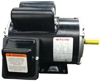 Moteur asynchrone monophasé à couple élevé 115/230V 60Hz IE3 à démarrage direct 1,1 CV certifié NEMA TEFC/ODP/CUS pour pompe agricole