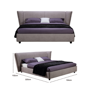 Ensemble de meubles pour chambre à coucher Cadre de <span class=keywords><strong>lit</strong></span> souple Cadres de <span class=keywords><strong>lit</strong></span> grande taille Vente de lits de luxe européen en tissu avec <span class=keywords><strong>lit</strong></span> 2 places de rangement - Product Image 6