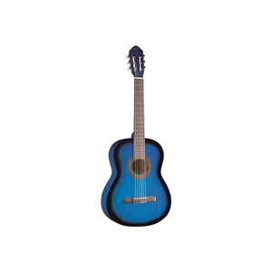 Guitares EKO - CS-10 Guitares classiques bleues, dessus, dos et côtés, manche et touche brillants - Product Image 1