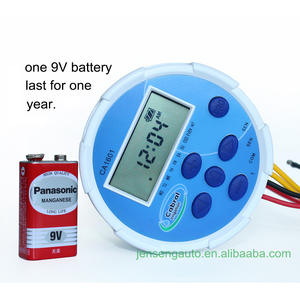 Válvula solenoide de riego automático Zanchen, funciona con batería de 9V, impermeable, para temporizadores de agua de jardín - Product Image 5