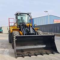 Nouvelle conception, modèle chinois HZM957, chargeuse sur pneus articulée 5T 4x4, chargeuse de chantier lourde