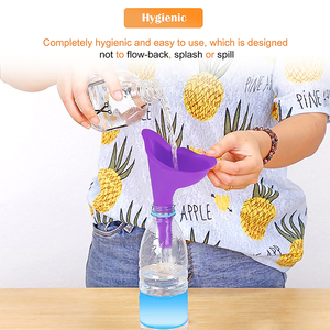 <span class=keywords><strong>Urinoir</strong></span> pour <span class=keywords><strong>femme</strong></span>, voyage en plein air, <span class=keywords><strong>camping</strong></span>, dispositif d'urination portable en silicone, entonnoir pour uriner pour <span class=keywords><strong>femme</strong></span> - Product Image 4