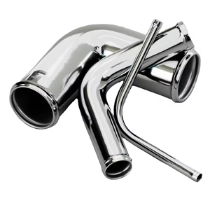 Pinometal tùy chỉnh xả trục gá ống uốn cong 30 45 90 180 độ 304 thép không gỉ ống xả khuỷu tay uốn cong - Product Image 3