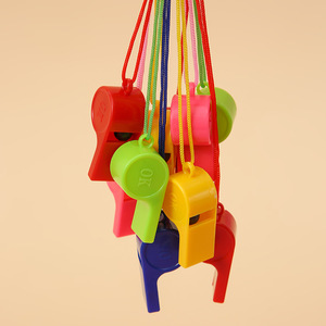 Silbato de Plástico con Cuerda, Colores Pastel, Sonido Agudo, Juguete Infantil para Animar y Uso Deportivo - Product Image 2