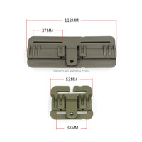 Ensemble de boucles en plastique à dégagement rapide pour gilet tactique Accessoires du système Molle Formation à la chasse