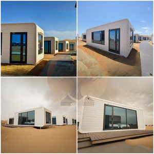 Apple Cabin Casas de contenedores resistentes a huracanes para Coast Island Living para dormitorios Almacenes Villas Supermercados Escuelas - Product Image 6