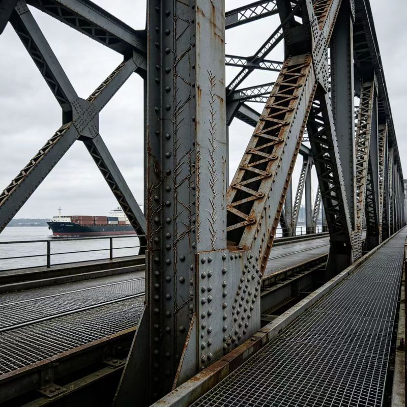 Professional Welded Heavy Steel Bridge Heavy