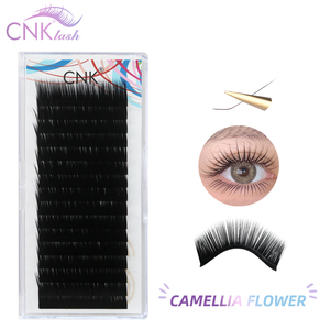 Extensiones de Pestañas Camellia Flower VS, Pestañas de Visón Sintético Ultra Suaves para Ojos Sensibles - Product Image 1