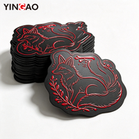 Etiquetas Adhesivas de Vinilo PVC Resistentes al Agua con Logotipo UV en Relieve 3D Personalizado, Calcomanías Brillantes de Alta Definición con Corte Personalizado