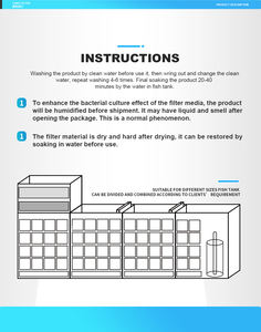 2024 nouvel <span class=keywords><strong>aquarium</strong></span> de filtre de média de conception pour <span class=keywords><strong>aquarium</strong></span> de filtre supérieur - Product Image 6