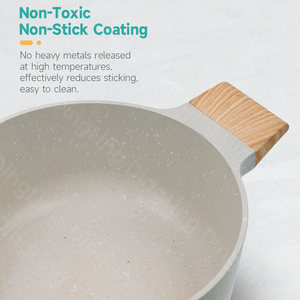 Cazuela grande resistente a la corrosión de calidad garantizada, ollas de cocina antiadherentes para todas las cocinas - Product Image 3