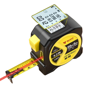 شريط قياس ليزري رقمي من ساوث ديجيتال مع شاشة LCD وهيكل من البلاستيك ABS، وحدات قياس بالقدم/البوصة/المتر، دقة 0.1 مم، بطاريات مضمنة، ضمان لمدة سنة، صنع في الصين - Product Image 3