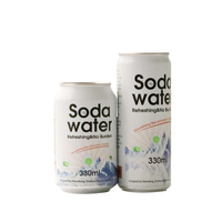Vente en gros à bas prix 330ml de boisson gazeuse en conserve sans alcool à saveur de fruit eau gazeuse boisson gazeuse soda