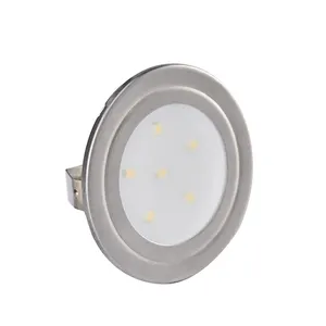 Luz de disco empotrada Mini luz descendente Armario Luz Led Muebles de cocina Luz LED para gabinete