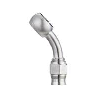 Raccord de boulon banjo poli en acier inoxydable pour conduites de frein - Connecteur de ligne de frein à joint banjo simple/double pour systèmes de freinage automobiles