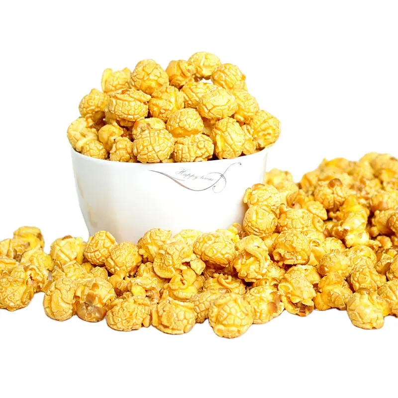 Wholesale Chinese snack fruit popcorn healthy exotic grain snack microwave popcorn mushroom popcorn gluten free snack 120g