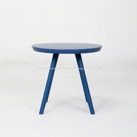 Ensemble de 3 chaises Joye Leisure d'extérieur en plastique pour meubles de jardin et table ronde pour patio