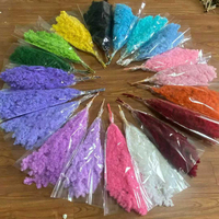 Décoration Florale Éternelle 150g : Fougère, Asperge Myriocladus, Pin pour Composition Florale Saint-Valentin et Remise de Diplôme