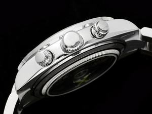 Montre mécanique de luxe de qualité supérieure, étanche, 38 mm, ADG Factory, acier 904, mouvement ETA 4130, saphir, squelette lumineux - Product Image 4