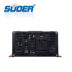 <span class=keywords><strong>Suoer</strong></span> อินเวอร์เตอร์เพียวซายน์เวฟ,DC 12V เป็น AC 220V 1KW 1000W สำหรับแบตเตอรี่ตะกั่วกรดบ้านอินเวอร์เตอร์ - Product Image 6