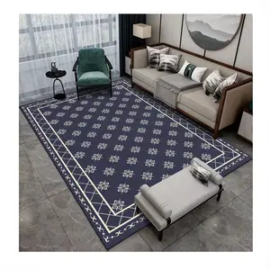 Best Quality Washable Faux Cashmere Carpet Fashion Living Room Sofa Tea Table Carpet Bedside Floor Mat