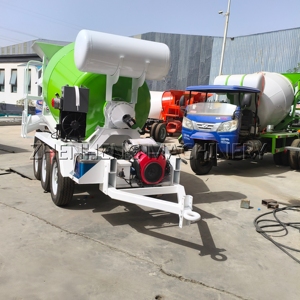 Camión Mezclador de Concreto Remolcable de 3m³ Directo de Fábrica, Impulsado por <span class=keywords><strong>Gasolina</strong></span> para Pequeños Proyectos de Construcción - Product Image 5
