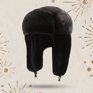 Gorros Cálidos para Mujer y Hombre con Orejeras, Gorro Ruso para Clima Frío, Invierno, Pelo Sintético, Regalo Promocional - Product Image 4