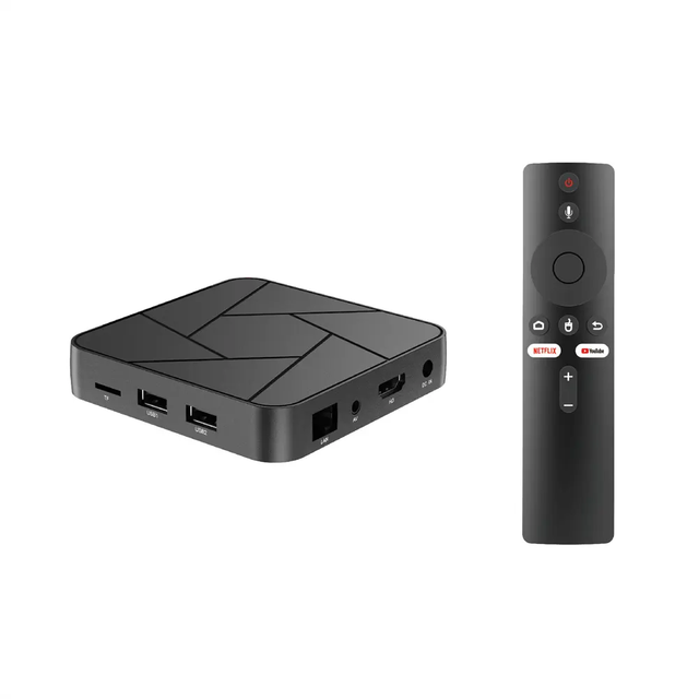 Smart Amlogic S905W2 Android 13 Quad Core 2GB 4GB RAM Mail G31 Voice Remote Control S8 PRO Android TV Box 4K Video Media Player