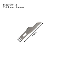 Bricolage réparation de téléphone portable IC grattoir colle lame de couteau NO.4 Double face OEM/ODM