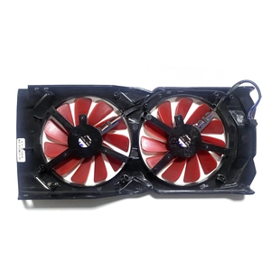 พัดลมระบายความร้อน,2ชิ้น85มม. 4pin Dc12v FDC10U12S9-C RX580 GPU Fan For XFX RX 580 <span class=keywords><strong>8G</strong></span> 2048SP <span class=keywords><strong>RX570</strong></span> RS - Product Image 4