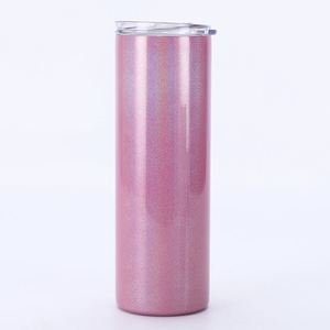 Gobelet isotherme en acier inoxydable de 20 oz, fin et droit, avec peinture arc-en-ciel, pour usage quotidien - Product Image 3