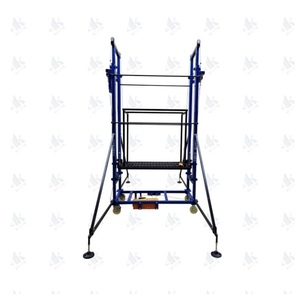 Échafaudage électrique télescopique pliable de 500 kg, échelle de levage électrique - Product Image 2