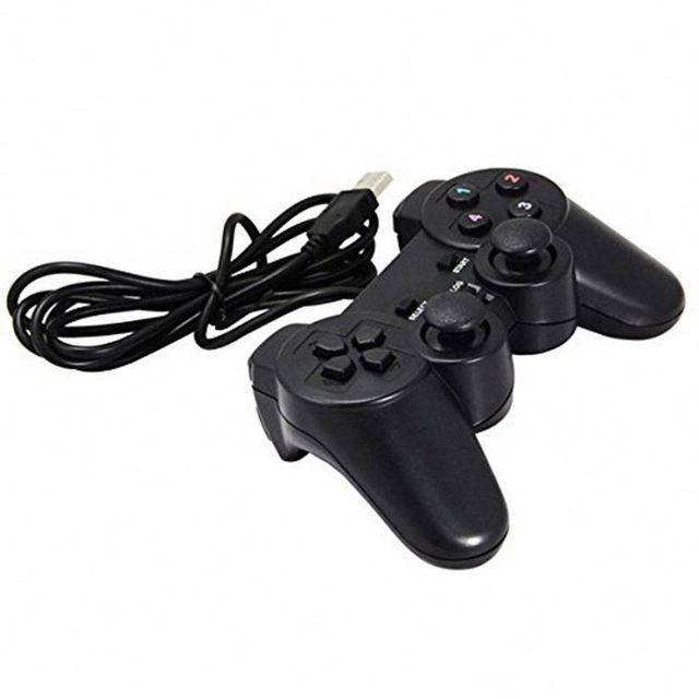 Computer Pc Machine Ps2 Wired Gamepad Single Vibration Appearance Usb Game Console Controller
