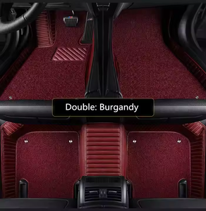 พรมปูพื้นแบบม้วนทำจากหนัง PVC สำหรับรถยนต์แผ่นปู5D แบบดั้งเดิมมีความทนทานปรับขนาดได้ - Product Image 3