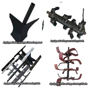 Desmalezadora Rotativa de 50 cm y 60 cm de Ancho para Suelo Agrícola, Maquinaria de Jardinería para el Cuidado de Huertos y Céspedes, Puede Desmalezar Hierba y Labrar la Tierra - Product Image 6