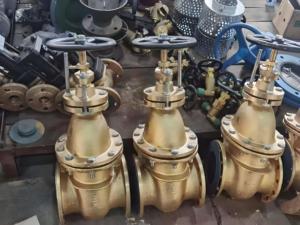 CE API ANSI PN16 DN50 2 Zoll DN200 DN400 Bronze C95800 Absperr schieber für Öl Wasser Gas - Product Image 4