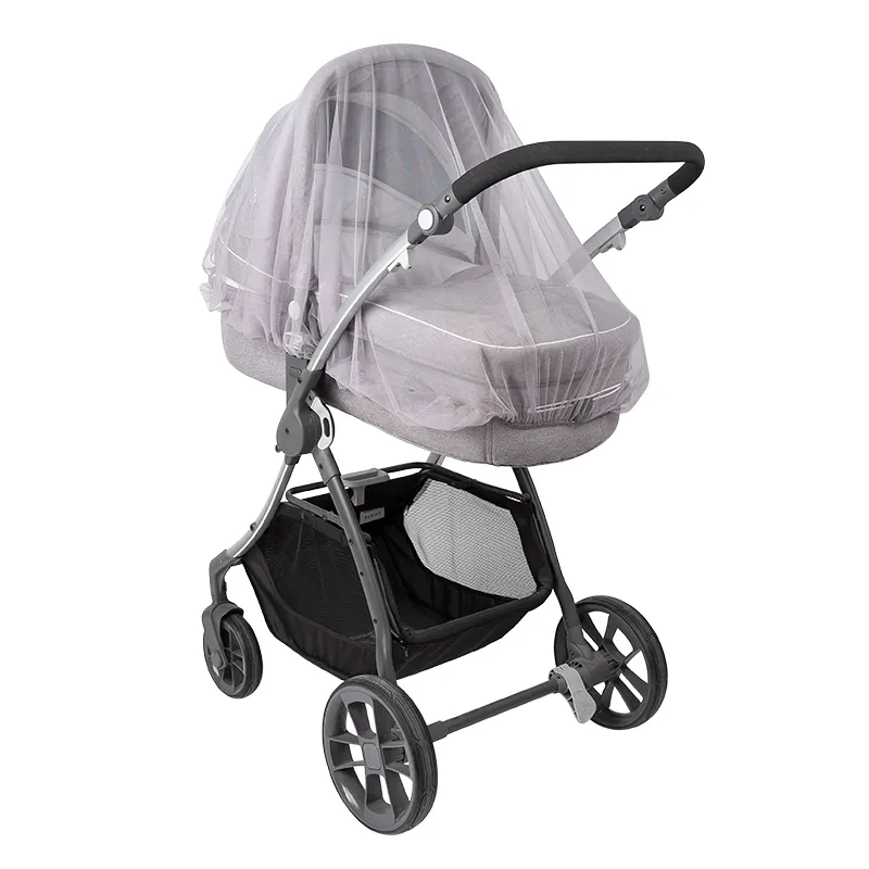 Moustiquaire pour poussette, filet de protection parfait pour berceau et berceau de bébé Portable, Durable