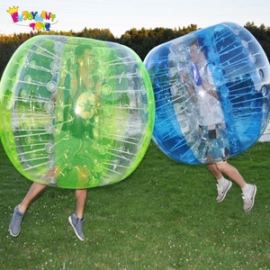 Pelota de parachoques de alta calidad de PVC y TPU, pelota de fútbol de burbuja de parachoques humano inflable en <span class=keywords><strong>alquiler</strong></span> - Product Image 1