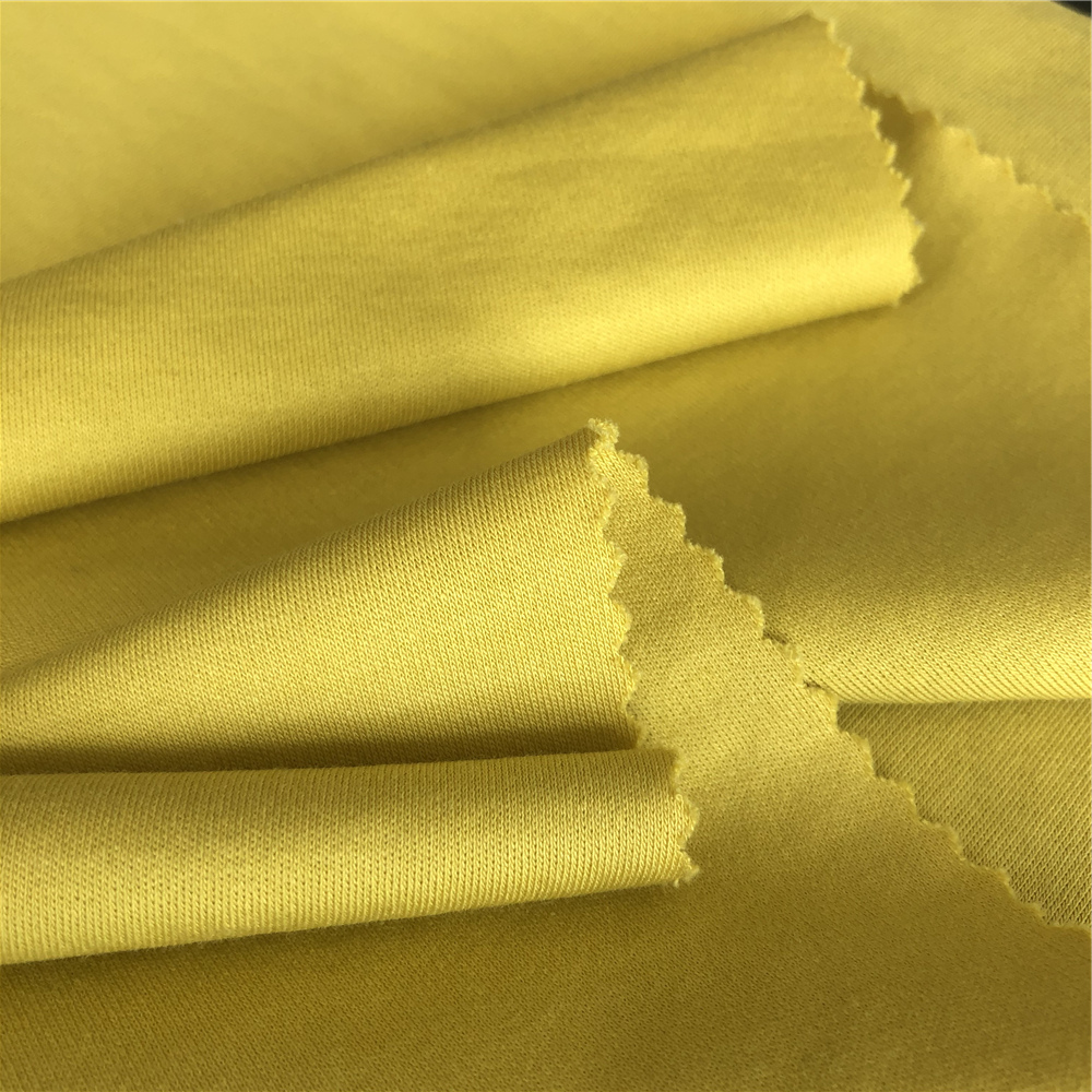 Eco-friendly modal spandex interlock knit fabric natural fabric for cloth