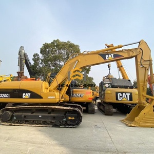 Excavatrice Caterpillar CAT320CL d'occasion de haute qualité pour projets miniers, excavatrice-pelleteuse d'occasion à vendre - Product Image 3