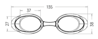 Lunettes de natation réglables anti-buée et étanches pour enfants, avec verres PC miroir, protection UV en silicone souple, idéales pour les fêtes à la piscine et l'entraînement