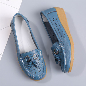 Chaussures Femme Grande Taille Printemps en PU Creuses à Semelle Tendon de Bœuf, Sabots Confortables pour <span class=keywords><strong>Maman</strong></span> – Meilleures Ventes - Product Image 2