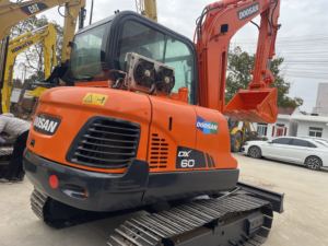 2020 Used Doosan DX60 Mini Excavator for Sale 6 Ton Operating Weight 3m Bucket Capacity Yanmar <b>Engine</b> Other Core Components - Product Image 2