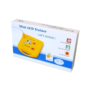 เครื่องฝึกหัด XFT AED รุ่นมินิ สำหรับฝึกอบรมการใช้เครื่องกระตุกหัวใจไฟฟ้า (AED)  ฝึก <span class=keywords><strong>CPR</strong></span>  รองรับภาษาไทย อิตาเลียน อังกฤษ ดัตช์ ปรับแต่งได้ - Product Image 2