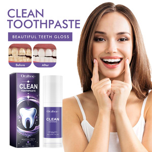 Dentifrice de sérum de blanchiment des dents violette de 30ml de marque privée pour la restauration des dents et le nettoyage buccal - Product Image 5