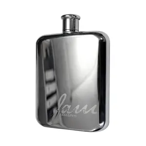 Hot Selling Excellent Quality 6Oz Stainless Steel Hip Flask With Customized Logo