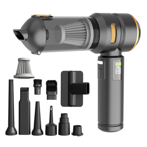 Aspirateur de voiture à main 18000Pa à batterie multifonctionnelle à haute puissance d'aspiration avec lumière LED soufflante d'air 0.2L bac à poussière - Product Image 1