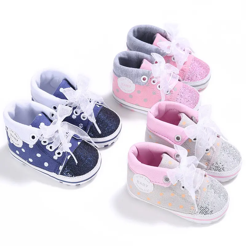 Scarpe di tela per bambini scarpe da passeggio per bambini scarpe da passeggio per bambini sfuse assortite