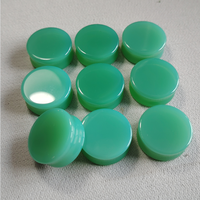 Jauge de piercing unisexe classique en opalite vert menthe, double évasée, type selle, 3-25mm, bijou corporel, cadeau pour fête